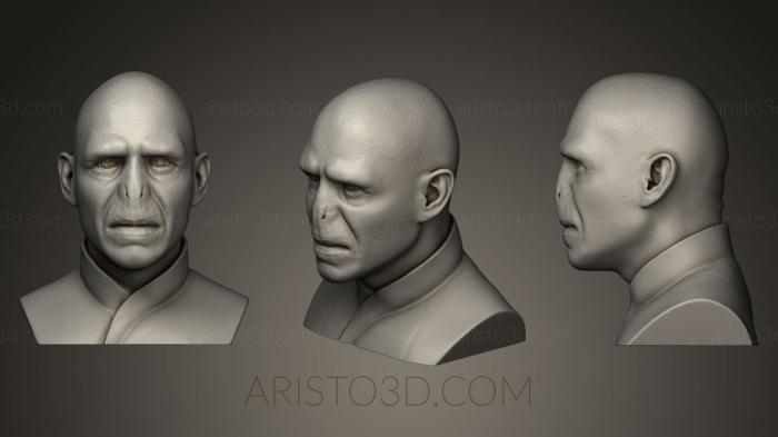 Busts and bas-reliefs of famous people (BUSTC_0382) 3D model for CNC machine